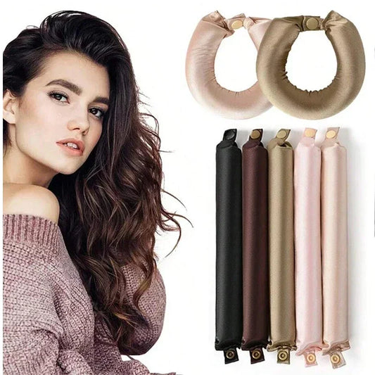 Satin Heatless Curling Headband