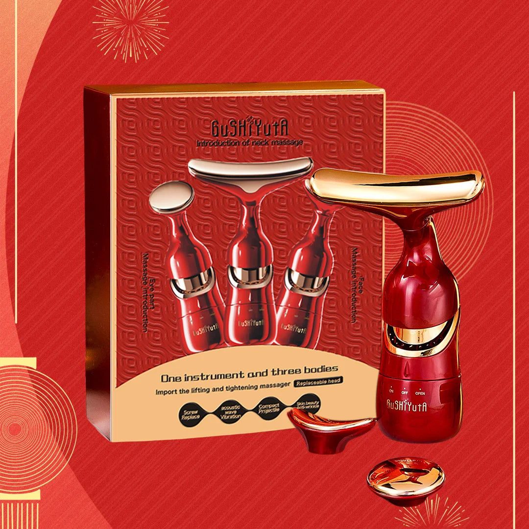 3-in-1 Face & Neck Massager