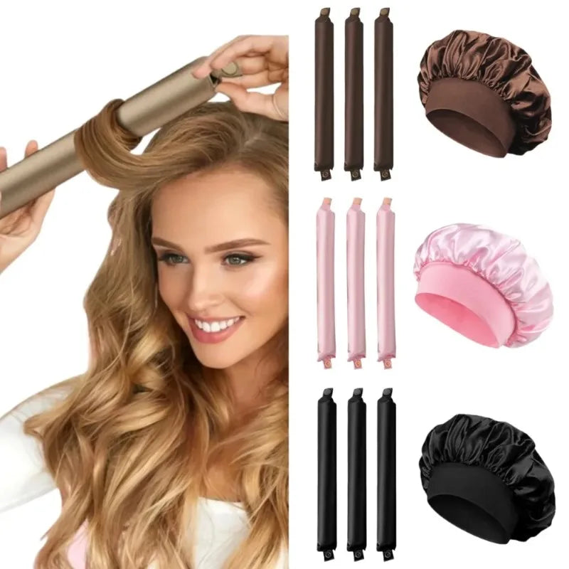 Satin Heatless Curling Headband