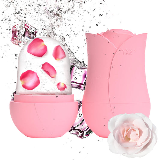 Rose-Shaped Facial Ice Roller