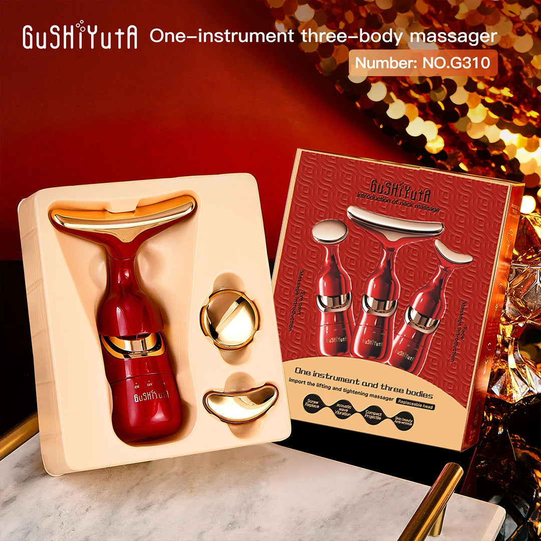 3-in-1 Face & Neck Massager