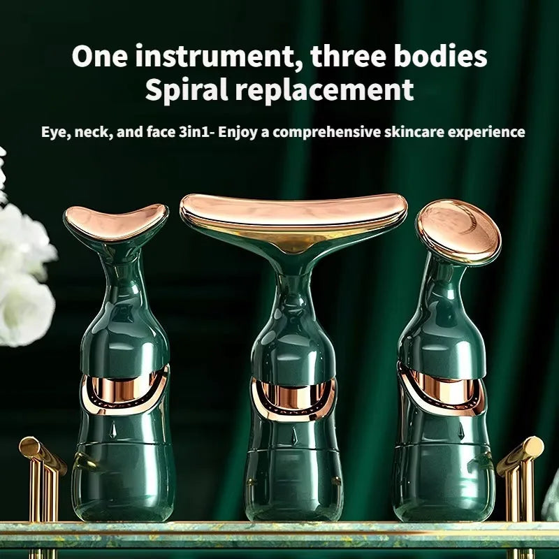3-in-1 Face & Neck Massager